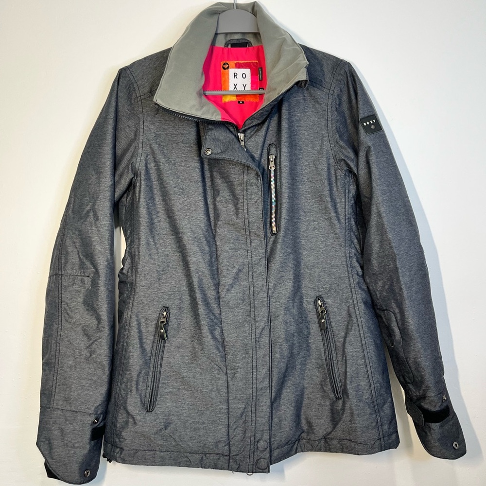 Roxy Women’s Heather Gray Softshell Jacket – Size… - image 2